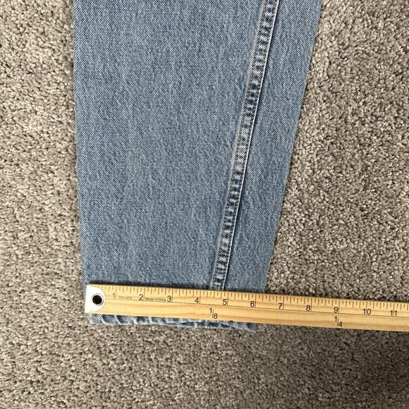 Vtg Levis 512 Jeans Women’s 11 S 28x29 High Waist Tapered Leg Denim Y2K Grunge - Picture 8 of 14